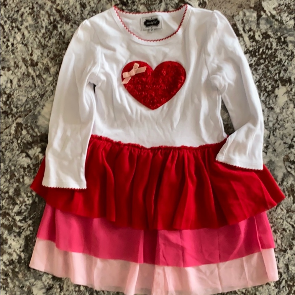 Mud Pie heart Valentine’s dress